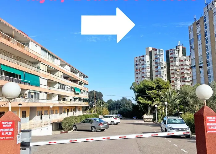 A 100m De La Playa. 2 Hab. A/c Apartman *